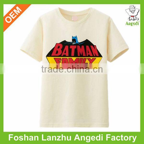 Custom cut t-shirt design superman logo t-shirt