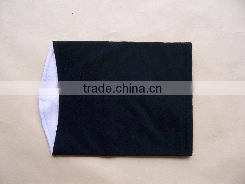 soft,warm,windproof gray adult fleece neck Gaiter scarf factory