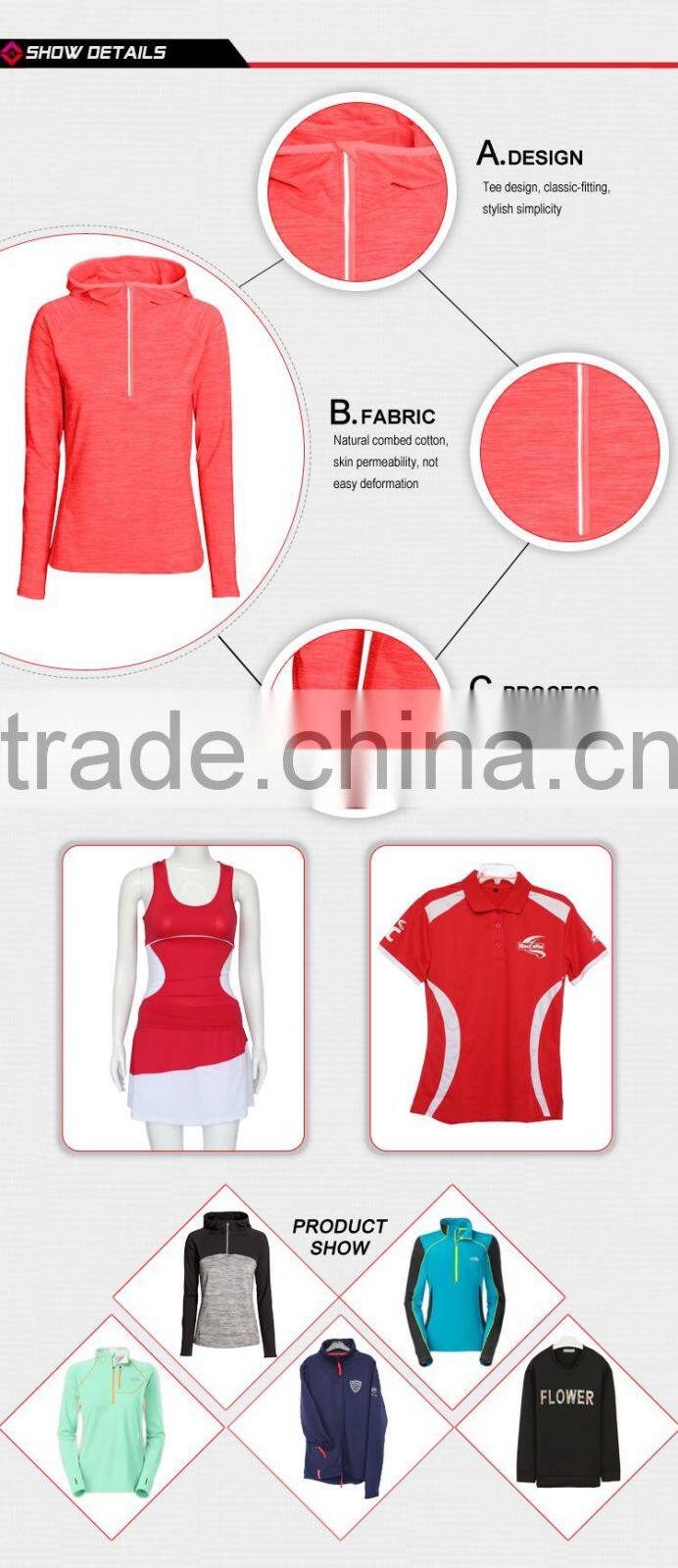 2016 fashion latest design sexs girls sportswear