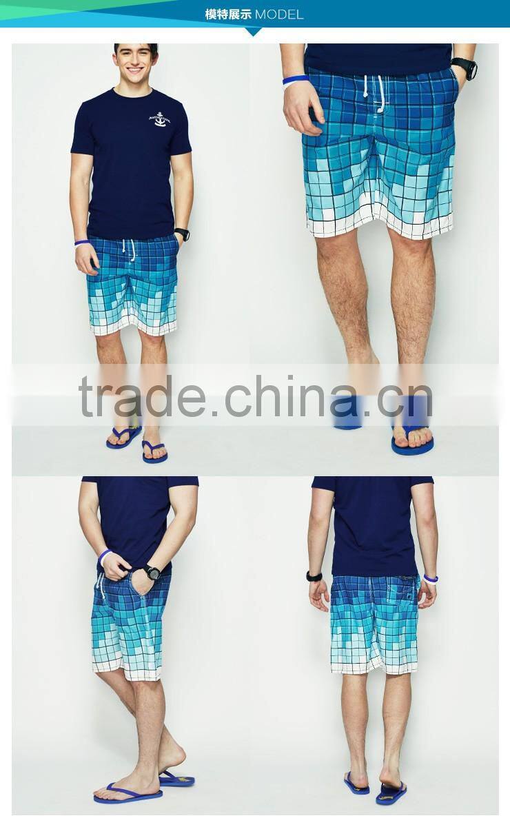 Wholesale Color Changing Board Shorts Sublimated Beach Shorts