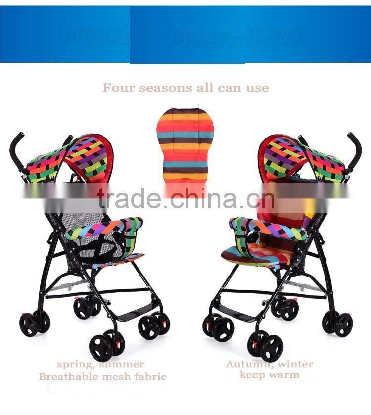 2016 hot sale baby product/cheap price high quality baby stroller/ light weight stroller