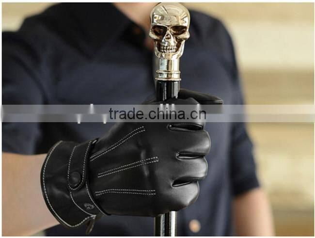 high quality men leather gloves