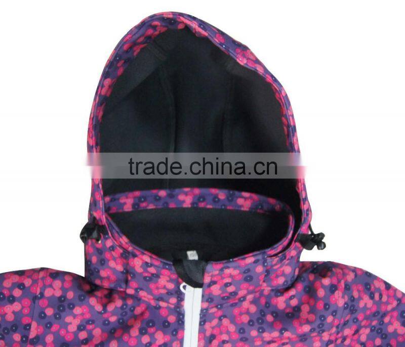 OEM wholesale children latest design lovely printting coat winter jacket