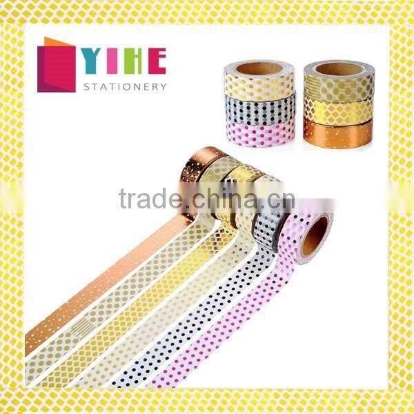 Pokla Dot Foil Washi Paper Tape