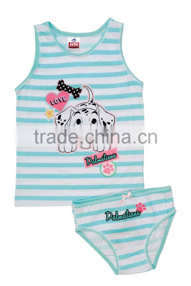 Girls underwear with cute cartoon for children