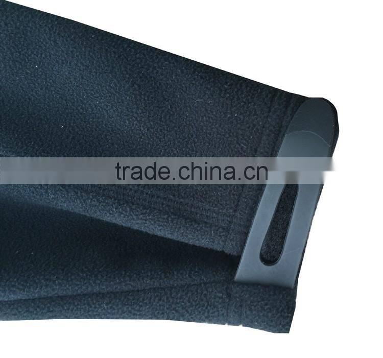 Mens warm sports windbreaker wind resistant hoodie fleece jacket