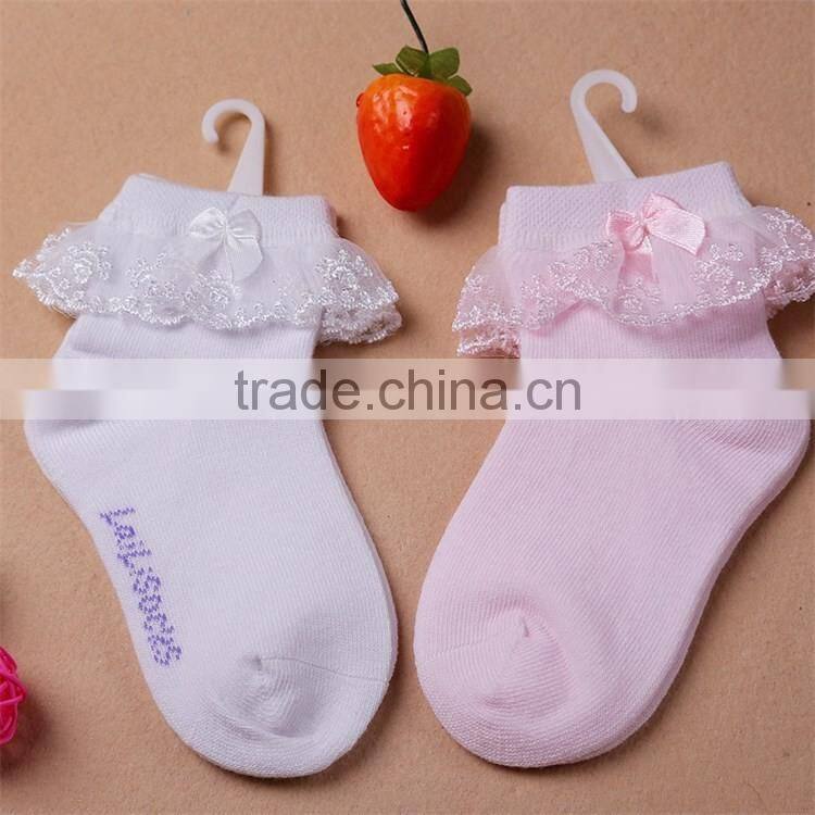 Baby socks lace cotton socks