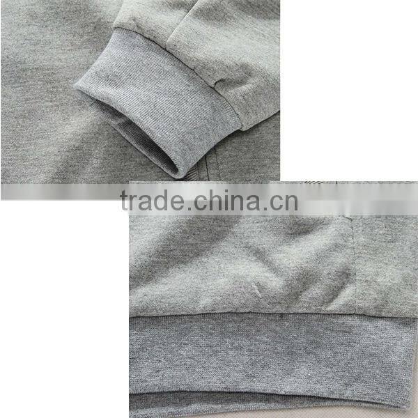 OEM zipper men hoodies wholesale without hood
