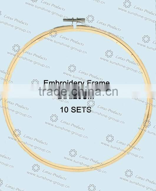 Hot Sell 3''-12'' Bamboo Embroidery Hoops 005