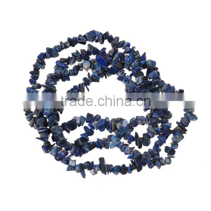 Lapis Lazuli Gemstone Loose Beads Irregular Deep Blue