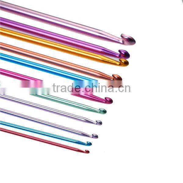 Aluminum Crochet Hooks At Random 27cm