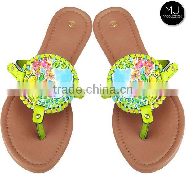 Stocked wholesale monogram sandals
