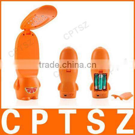 Fruit Cartoon Folding Rechargeable Portable Energy-saving LED Table Lamp Lighting