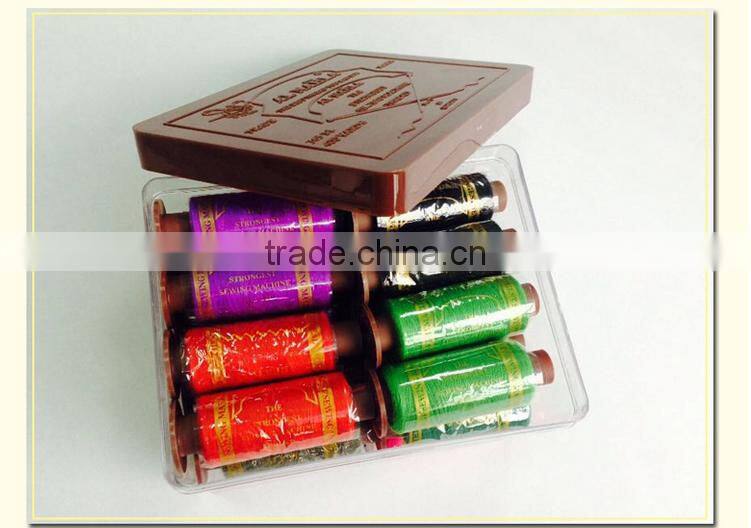 Know different market style beautiful raw material sewing thread