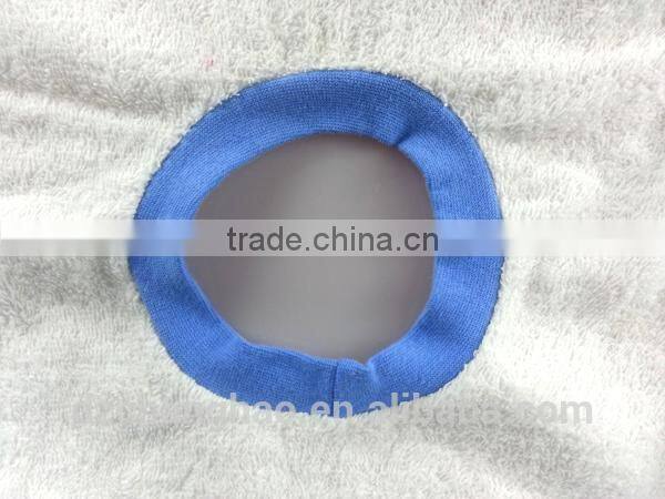 cheap cotton terry embroidery baby bib