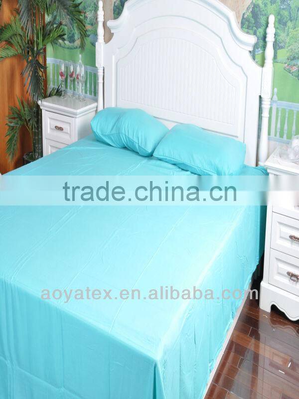 100%polyester flat sheet set cheap