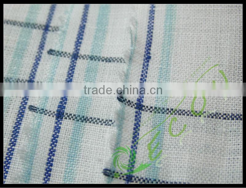 150gsm 17S 17S 100%linen yarn dyed textile