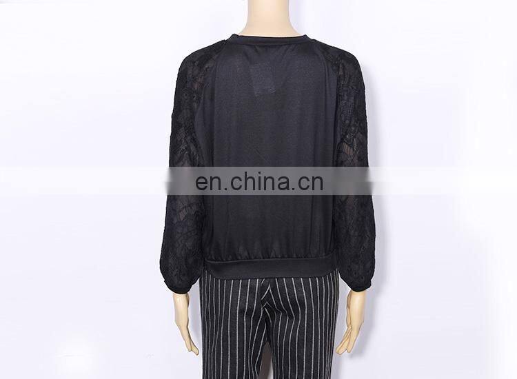 2016 New arrival Any Size Fashion Black women's coat