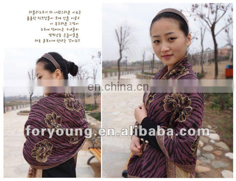 fashion floral pashminas shawls scarfs
