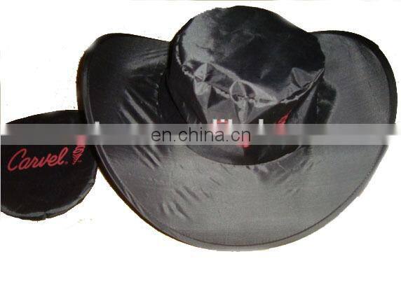 Factory sale custom design foldable outdoor bucket hat for promotion