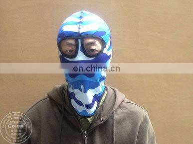 New Popular Custom Design Full Face Half Face One Hole Two Holes Sublimation Printed Full Color Soft Spandex Face Mask Balaclava