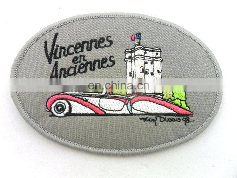 garment embroidery laser cut badges