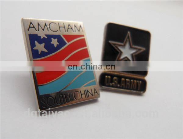 High quality Customized Metal Army uniform metal badges
