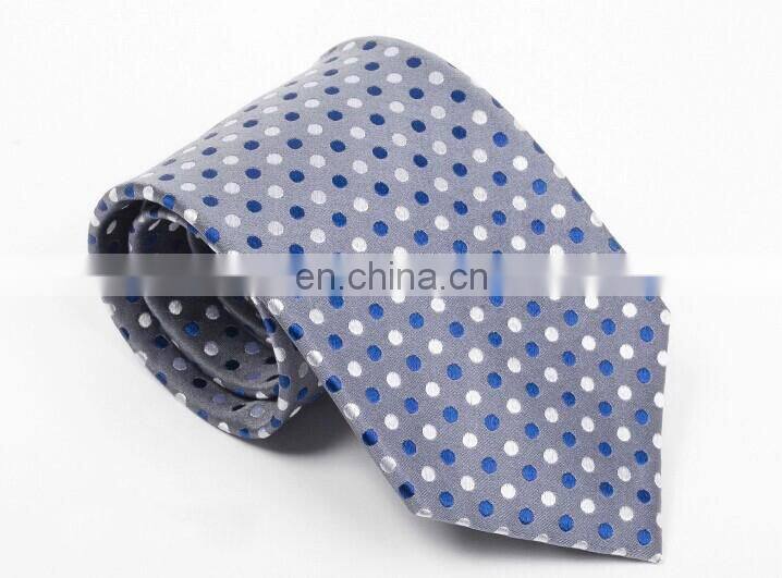 jacquard woven 100% polyester necktie