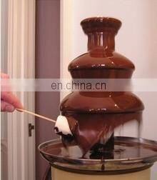 Commercial stainless steel chocolate fondue fountain maker