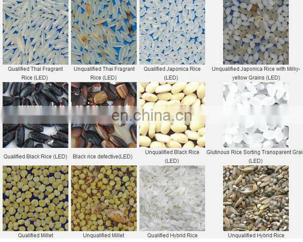 CCD Rice color sorter, color sorting Machine, color selector for Grain, Cereal, Wheat, Corn, Peanut