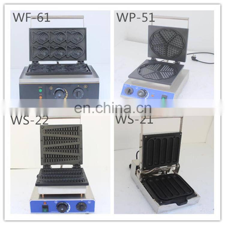 Hotel use waffle making machine
