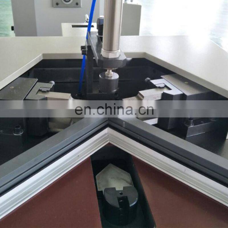 China hot sale lzj-120 jinan aluminum window profle multi-position corner crimping machine hydraulic frame