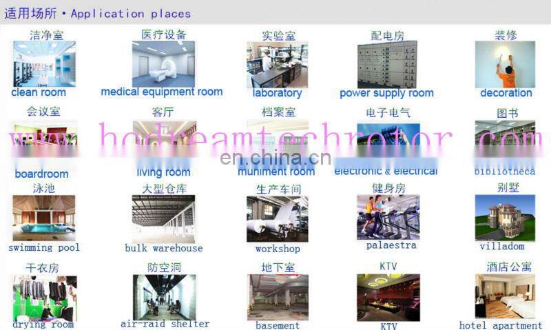 163L/D to 1200L/D high effect multi-functional adjustable humidistat commercial LED display industrial dehumidifier