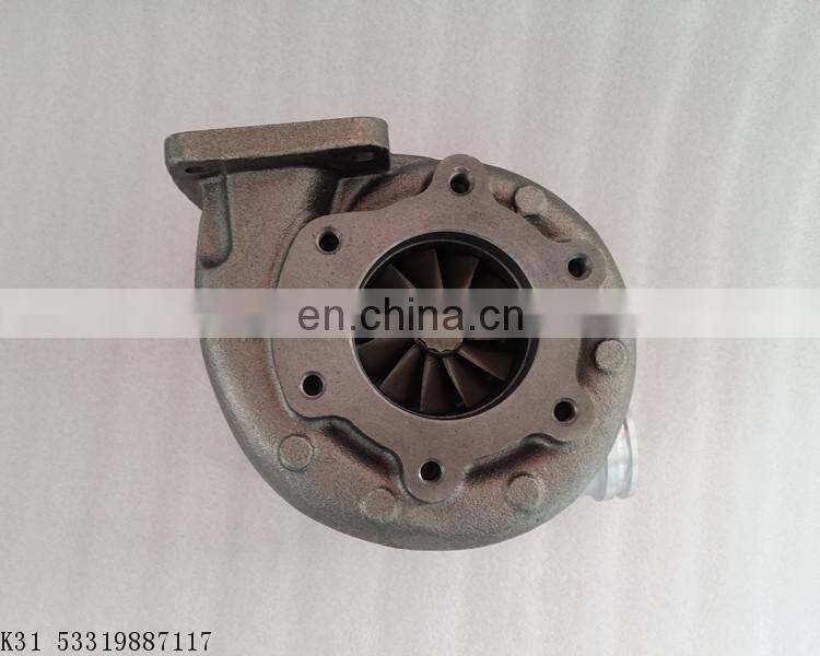 kkk turbo K31 turbocharger for MAN Truck engine parts 51091007481 51091007460 51091007785 53319717117 53319887117