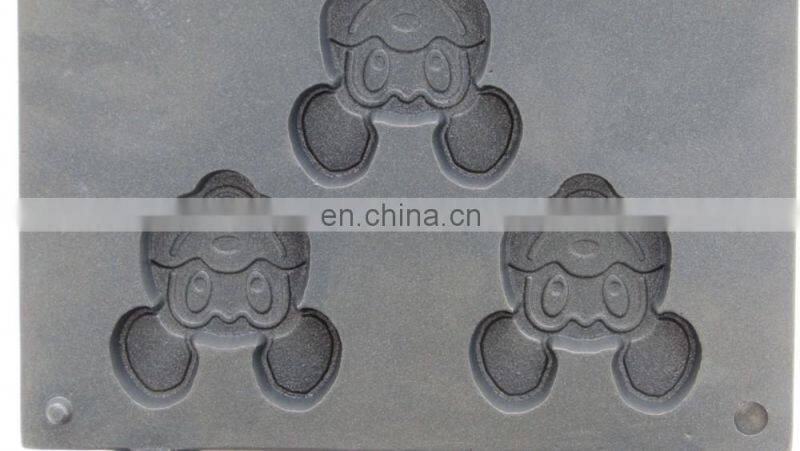 electric cartoon waffle maker mouse waffle cone cartoon commercial waffle maker