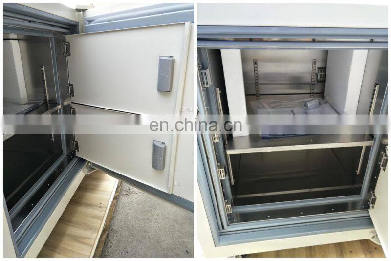 Ultra low temperature upright display cryogenic freezer