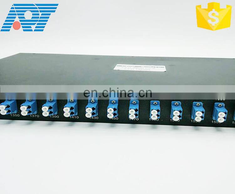 fiber Rack 1u 2u optical communication system catv wdm cwdm pwdm mux demux module