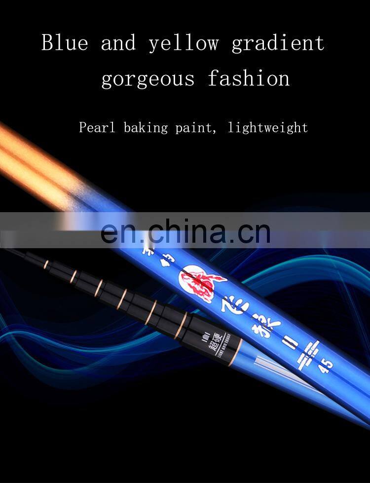 Portable carp fishing rod carbon fiber Carbon pole stream fishing rods hand