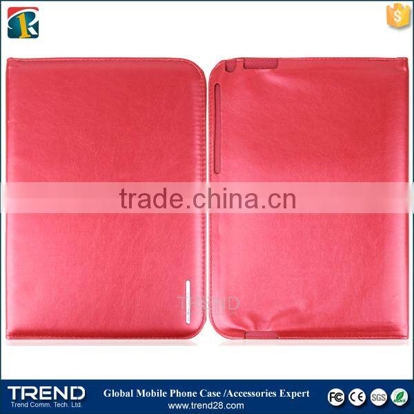 china supplier kickstand folding leather case for samsung tab 3