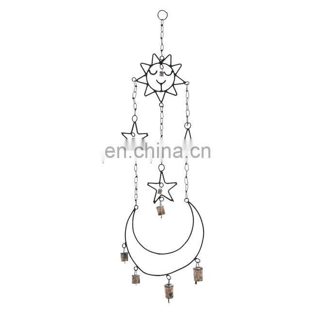 heart shape wind chimes