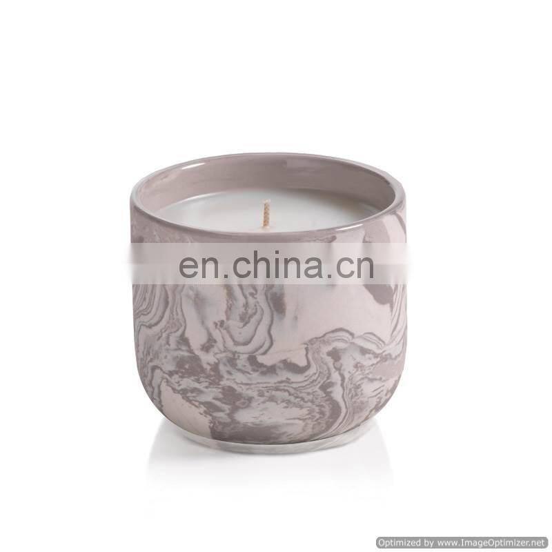 aluminium cast wax candle jar