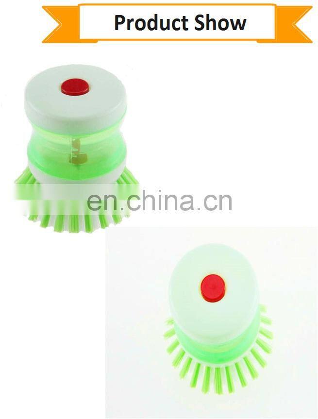 Creative Automatic Hydraulic Pot Brush Liquid Storage Cup Kitchen Boiler Plastic