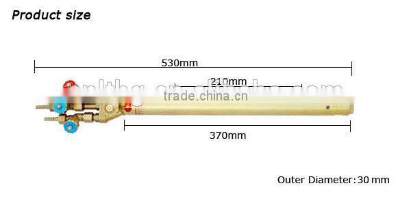370mm Machine Straight Strip flame gas Cutting Torch Use For Cutting Service