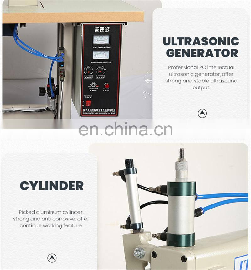 UT60S disposable tent raincoat ultrasonic sewing machine, Ultrasound nonwoven operating coat hat bonding equipment