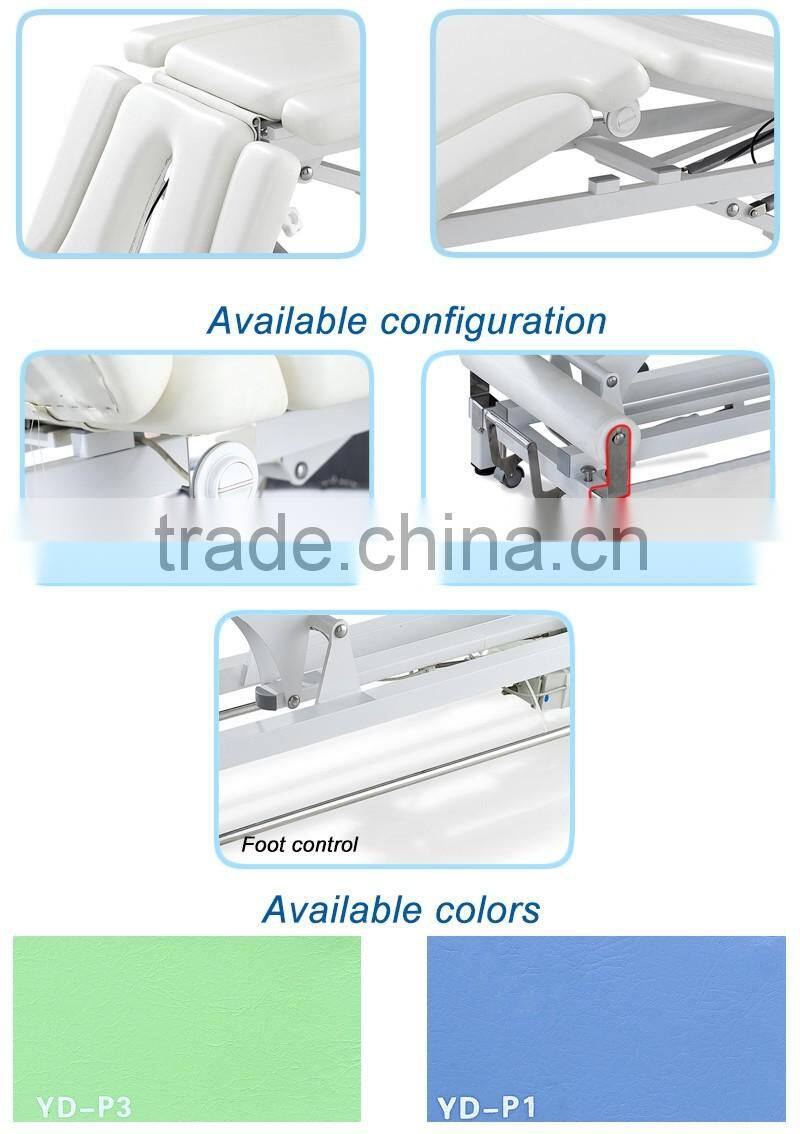 Guagndong top grade supplier beauty salon electric facial beauty bed