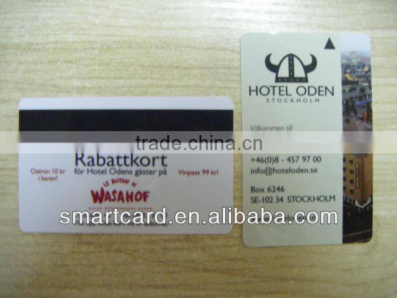 Perfect printed barcode VIP card