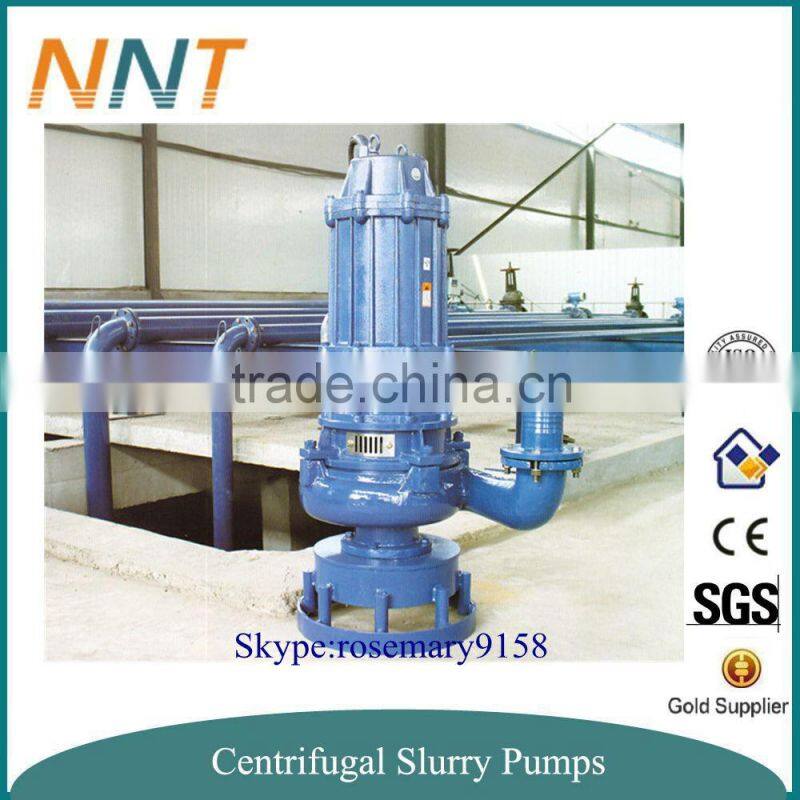 Non-clog submersible sewage dredging pump