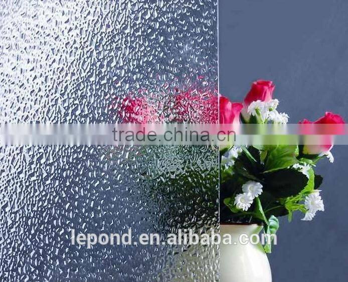 Moran patterned float glass /Textured glass (CCC&ISO&CE)