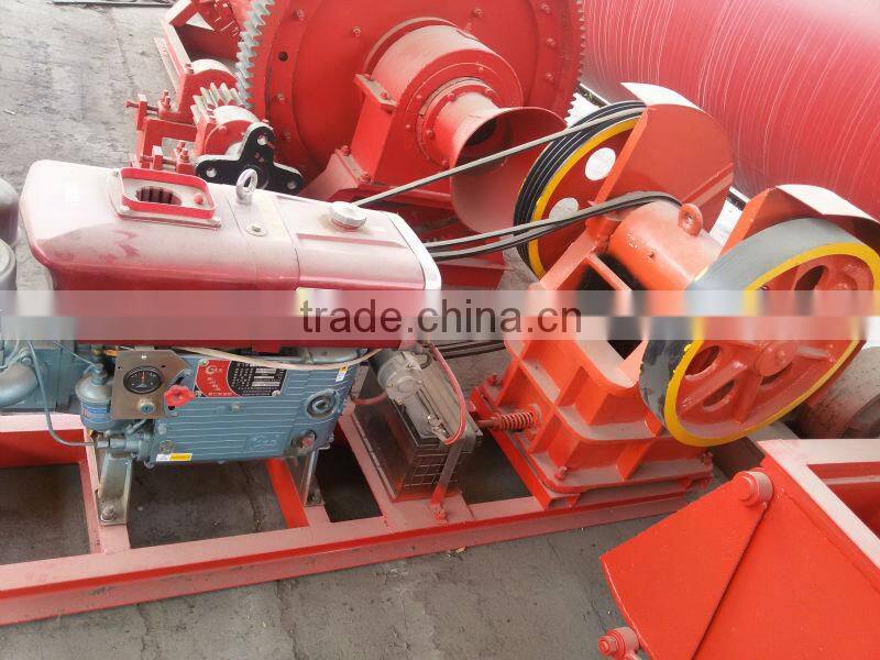 Small portable stone crushers with diesel engine jaw crusher machine