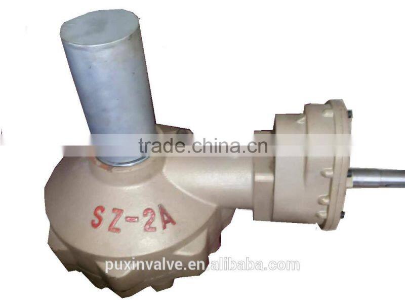 worm reduer box cast iron housing reduction gearbox